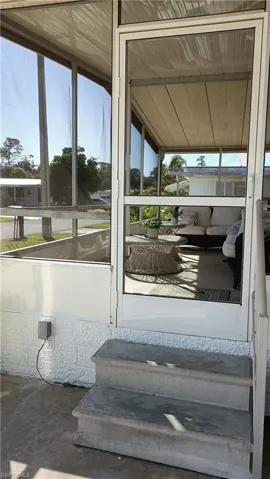 Entrance to Sun Room