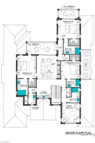 second floor