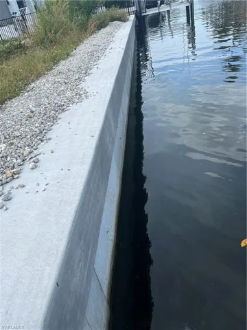 New seawall