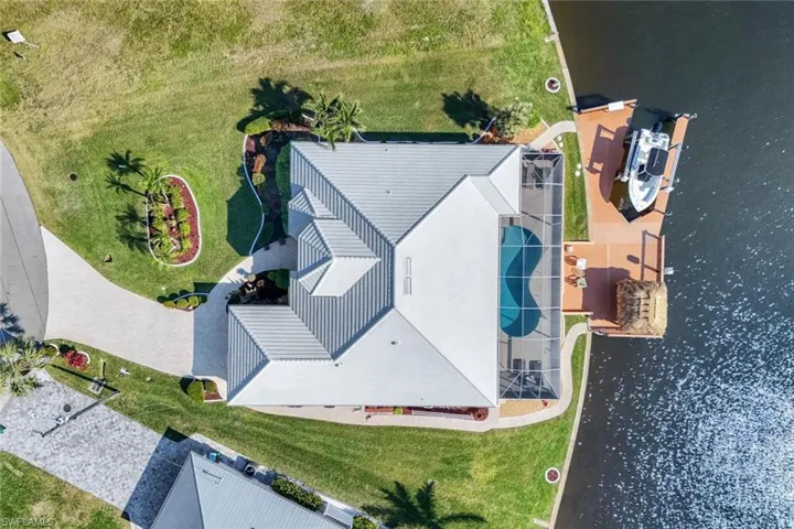 Top down view of home