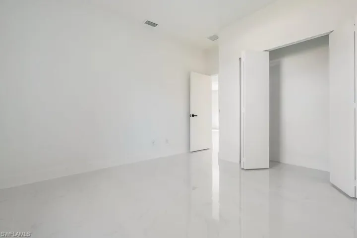 View of unfurnished bedroom