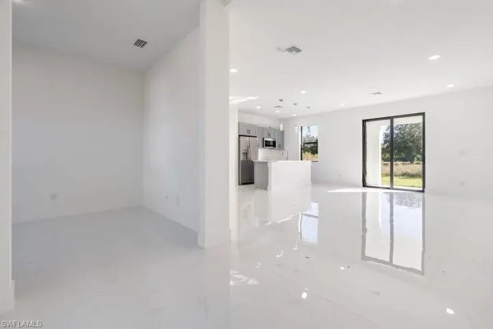 View of spare room