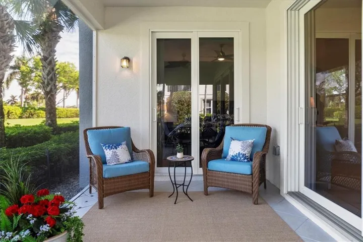 Lanai with access to primary suite