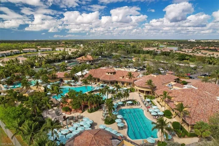 The Players Club pools & outside dining venues