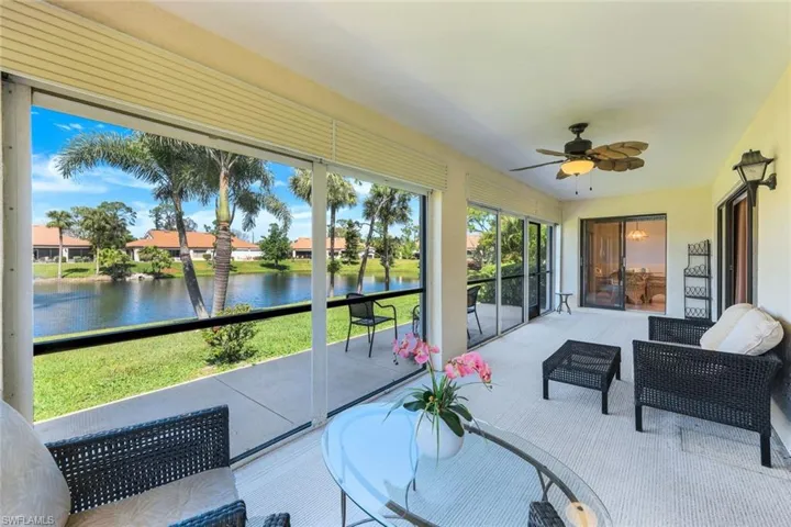 View II of Screened Lanai