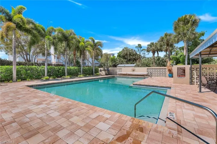 Large Community Pool - Sun or Shade, Loungers not Shown