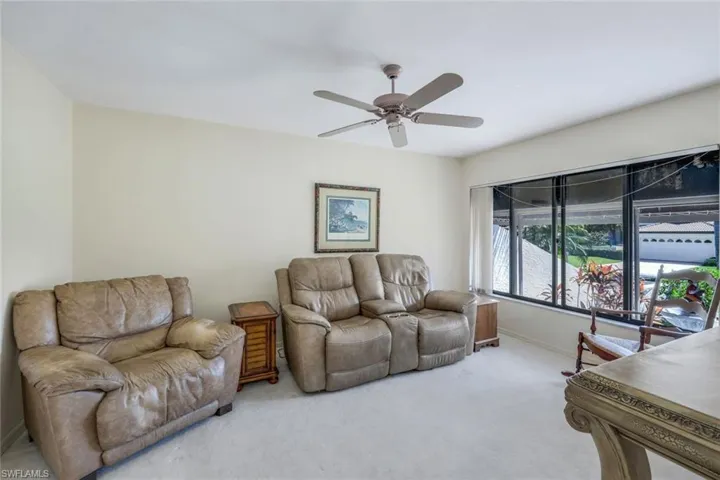 Den- Located off the Main Living Area