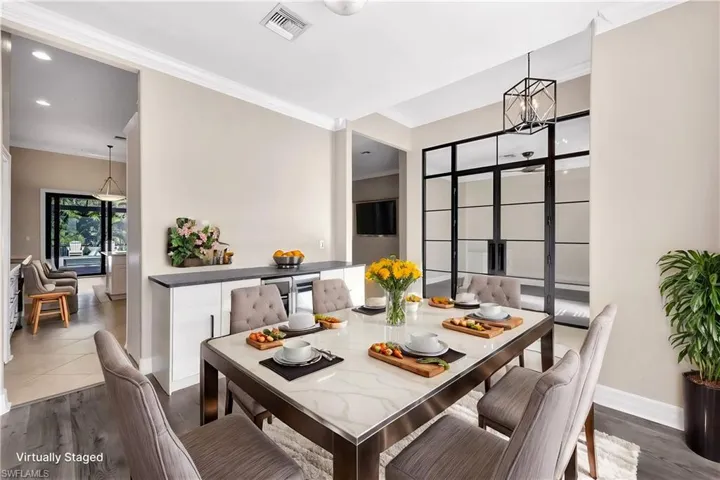 Virtual staging ideas for the dining area!