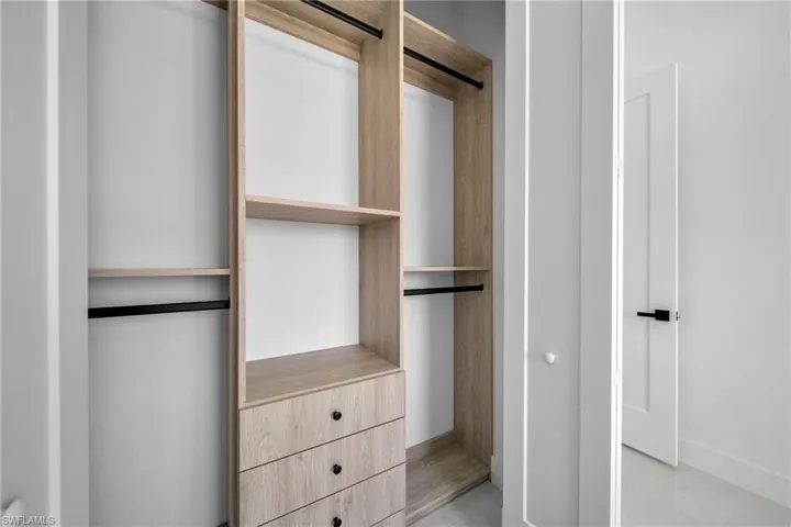 View of closet