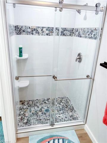 New tiled shower