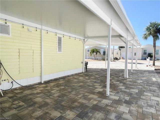 Reinforced Carport with pavers