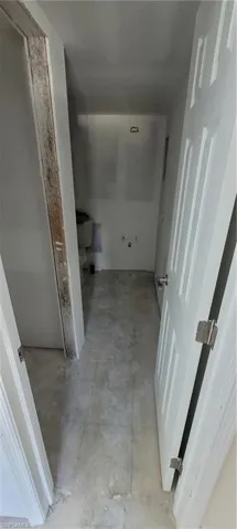 Bathroom featuring concrete floors