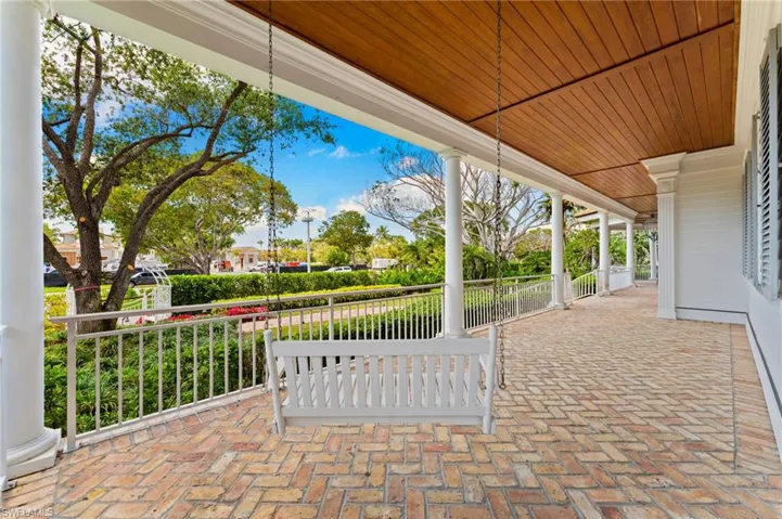 View of patio / terrace with covered porch