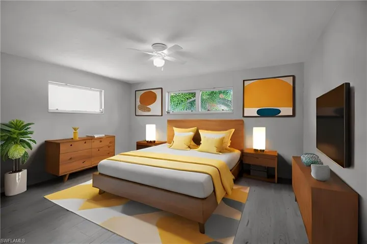 AI Virtually Generated Guest Room furniture that will make your guests want to move in. Bedroom 3