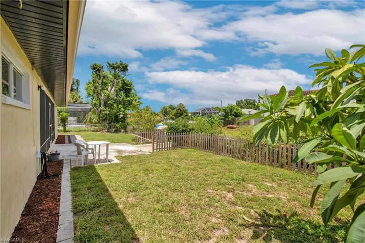 View of yard featuring a patio area