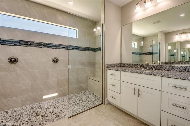 Double vanity counters