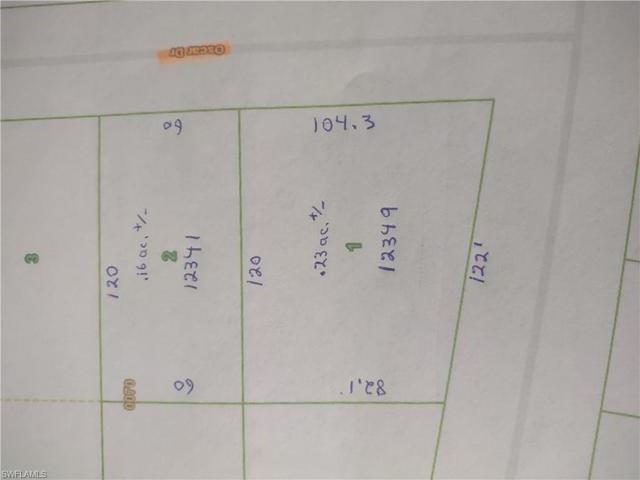 Lots with dimensions