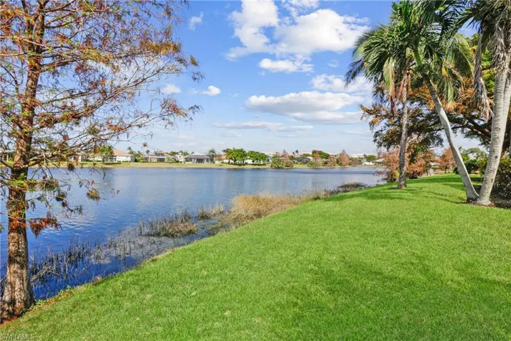 Water view in Backyard