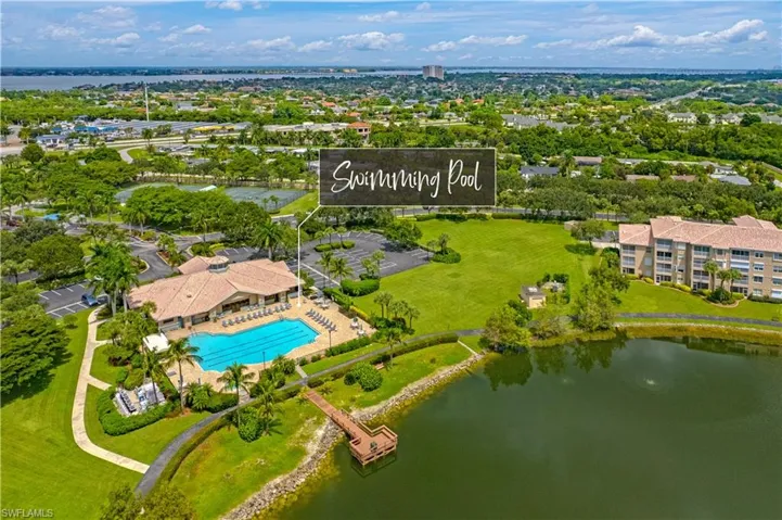 Aerial view of Community Center
