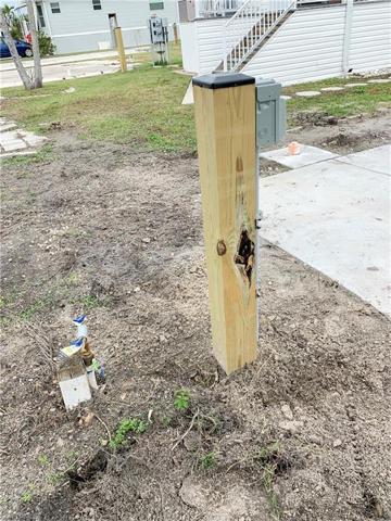 Water, Sewer, Electric hookup