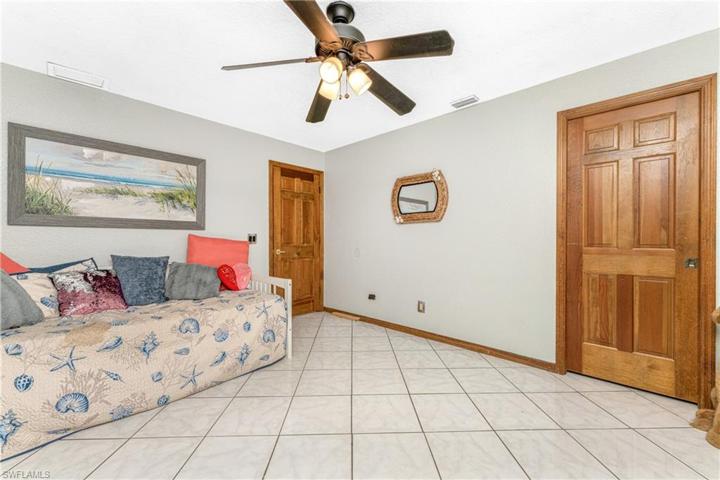 Guest Bedroom with walk in closet