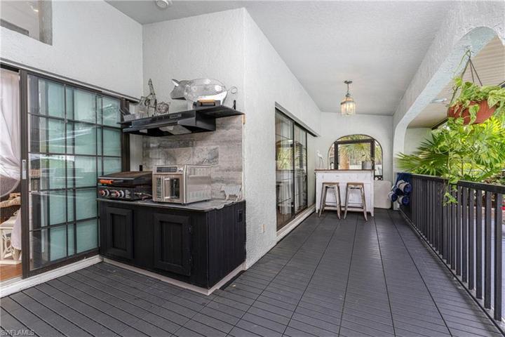 Large patio for entertaining