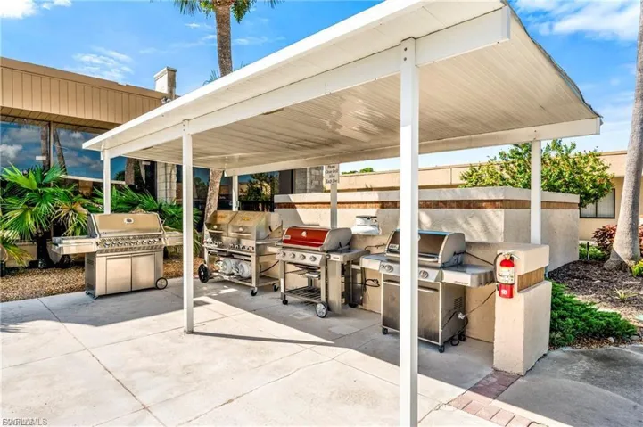 BBQ area