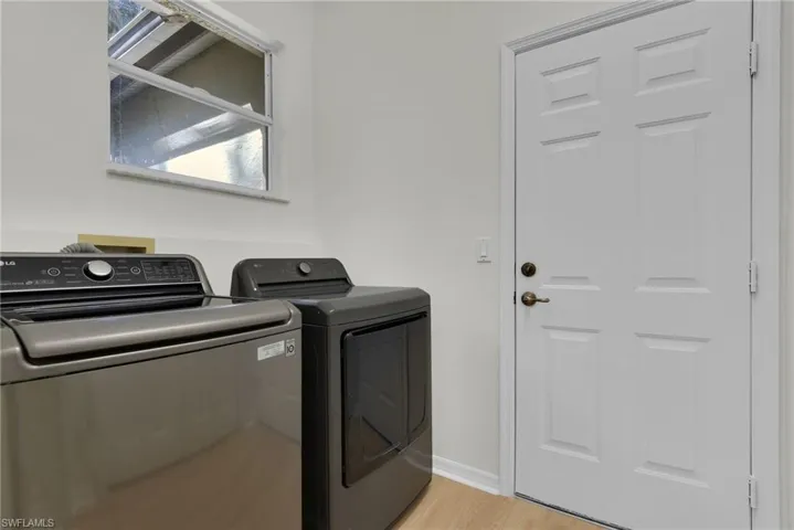 Laundry Room inside the villa