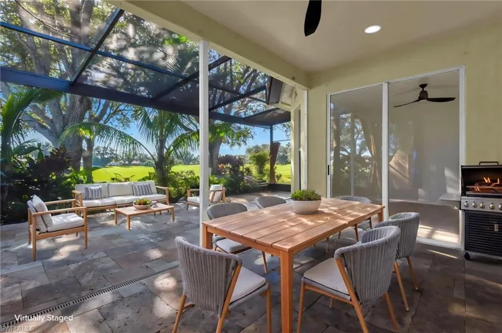 Outdoor Living Space (AI Furniture)