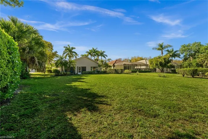 Large backyard with enough room for a pool