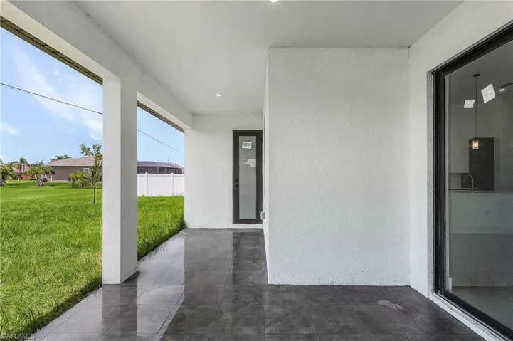 View of patio / terrace featuring sink