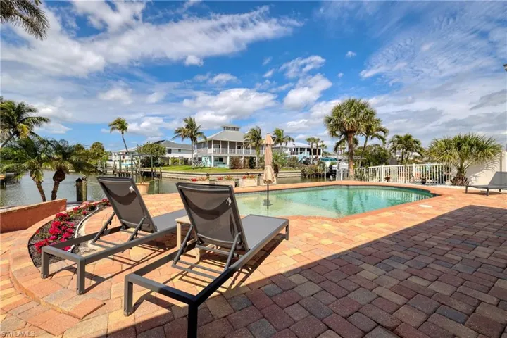 View of pool featuring a fenced in pool, fence, and a patio