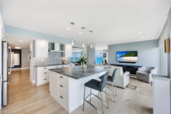 Kitchen and family room. Family room could also be an eat-in kitchen area. Designed for entertaining.