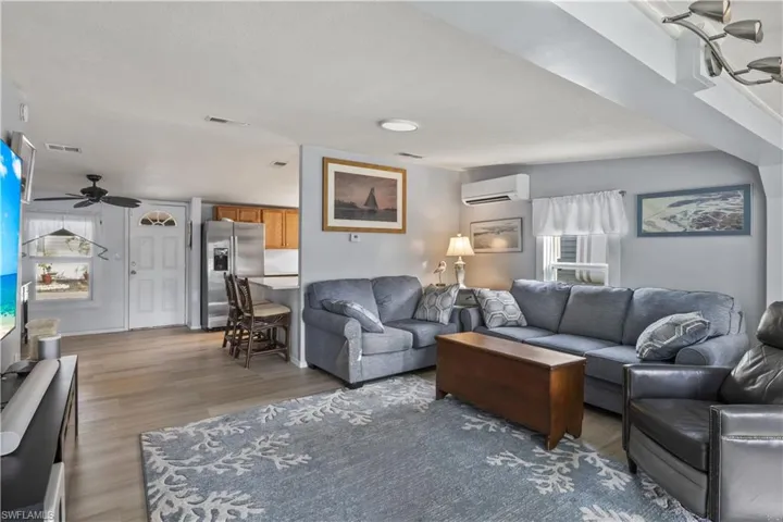 Featuring 2 bedrooms and 2 bathrooms, this MOVE-IN READY home sits along a peaceful canal with a private dock