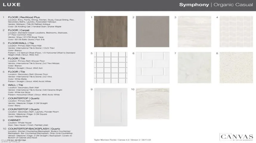 Design Selections