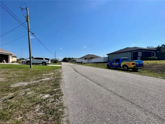 View of asphalt road