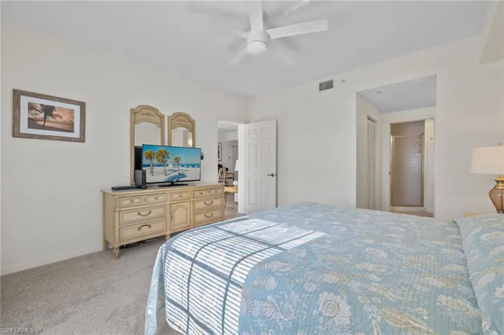 Spacious and Bright Primary Bedroom - Virtually Enhanced Photo