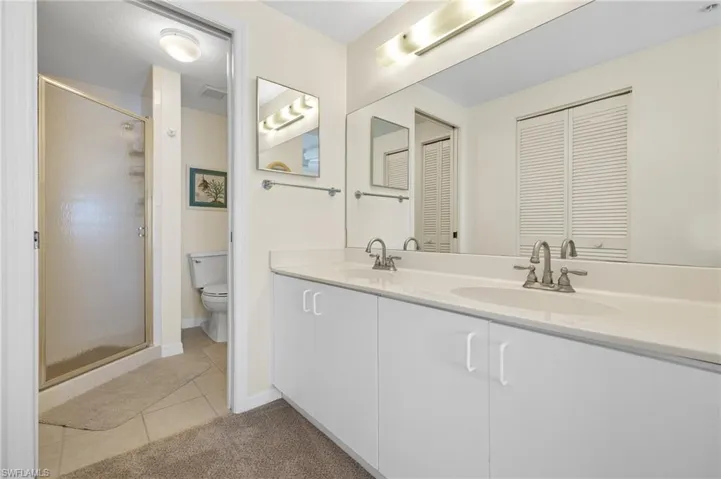 Master Bath With Double  Sinks -Virtually Enhanced Photo