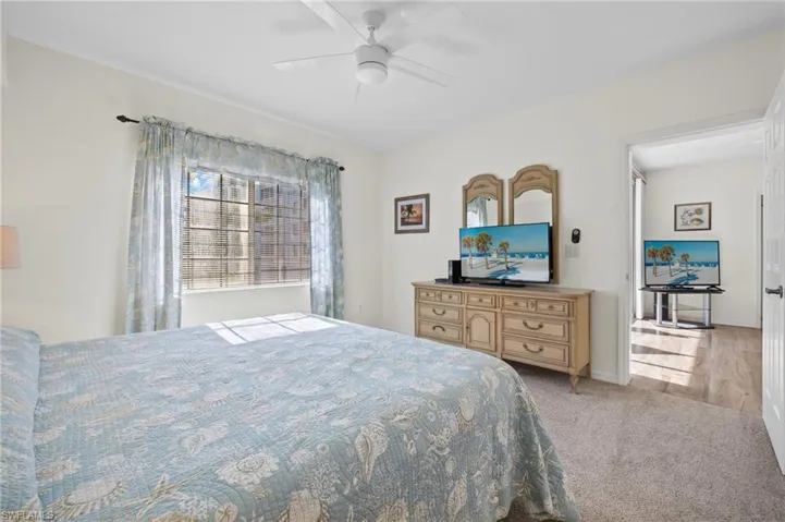 Master Bedroom with Plenty of Room and Sunlight -Virtually Enhanced Photo