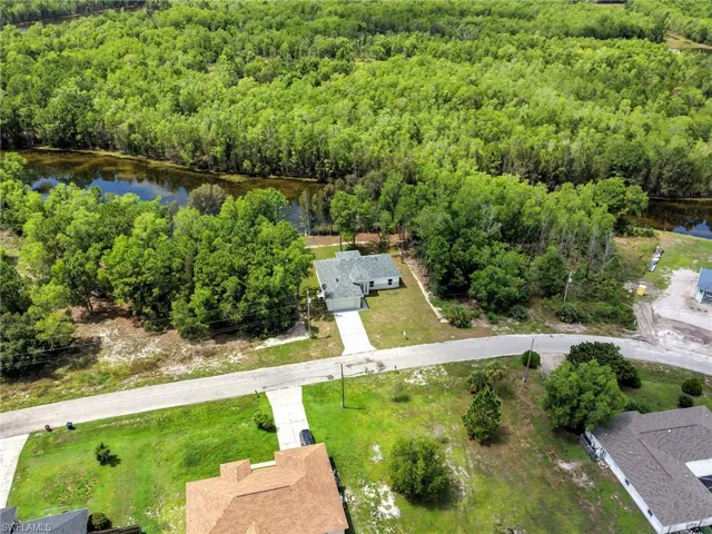 Birds Eye View Of House And Lake!
