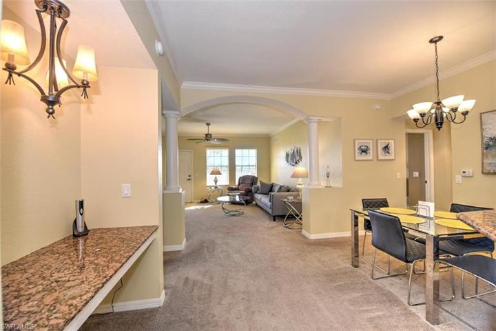 In-home office area overlooks dining area & living room!
