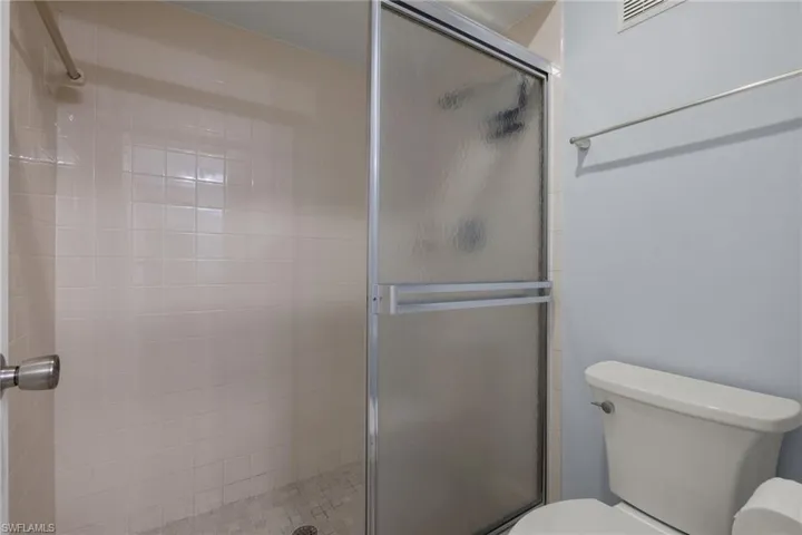 Primary bathroom shower