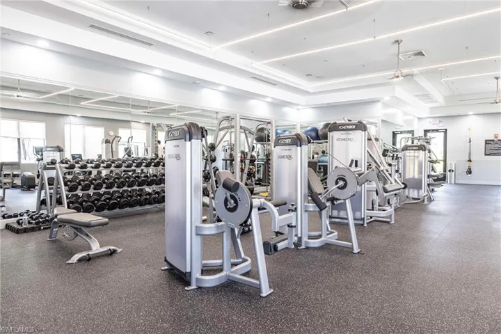 View of exercise room