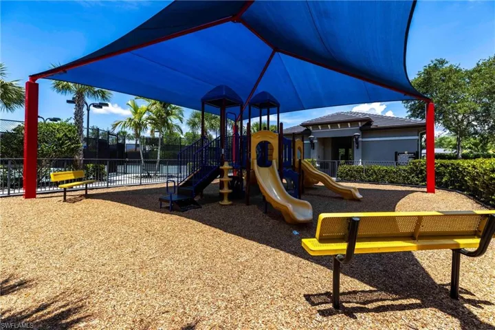 View of community playground