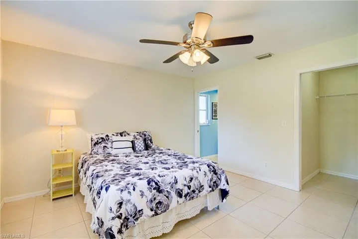 The home has a split bedroom set-up. Keeping you separate from the guest bedrooms