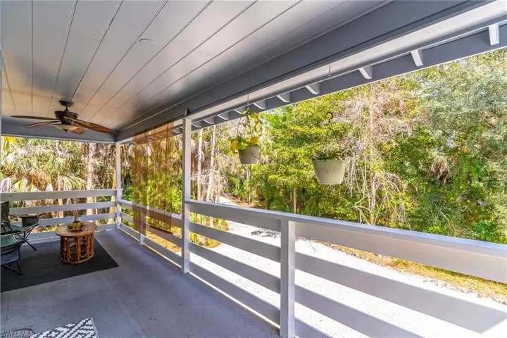 Large veranda