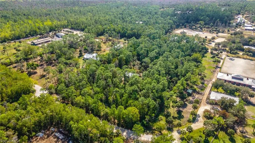 Aerial view of property location