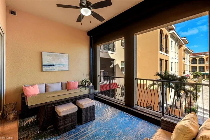 Overlook the sun-soaked tranquil terrace