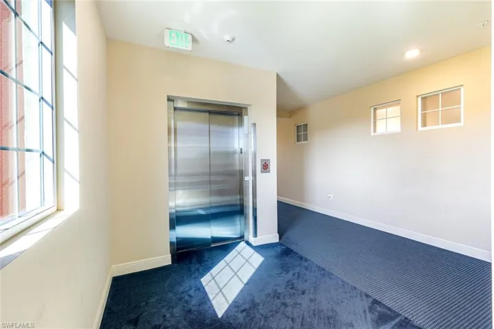 Convenient and secure common elevator delivers you practically right to your front door