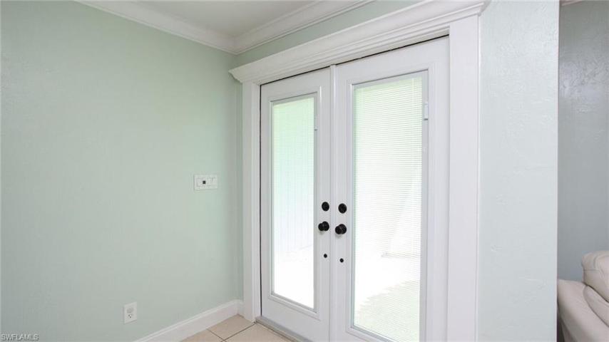 New impact window and doors.